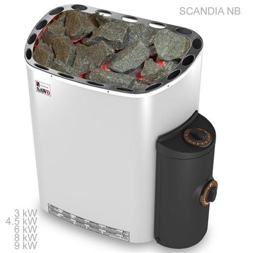 Bastuaggregat Sawo Scandia SCA 90NB 9,0 kW